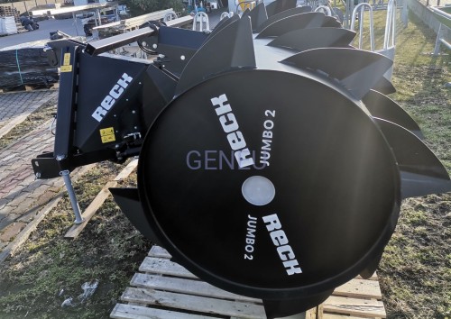 Roztrząsacz(wał) do sianokiszonki JUMBO II  2,85M-zmiana koloru (rozgarniacz do zielonki)