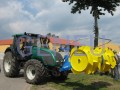 Roztrząsacz(wał) do sianokiszonki-zielonki MAGNA 250 CM -zmiana koloru (rozgarniacz do zielonki)pojedynczy napęd