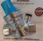 REDUKTOR CIŚNIENIA WODY 3/4" Z MANOMETREM