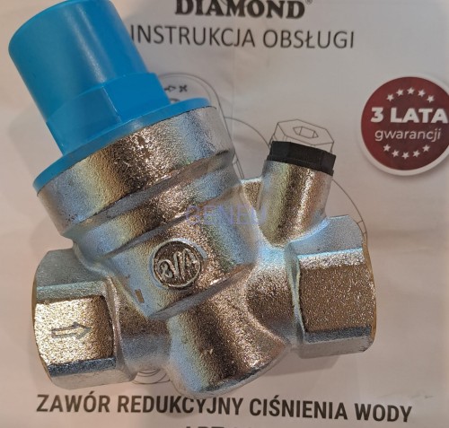 REDUKTOR CIŚNIENIA WODY 3/4" Z MANOMETREM