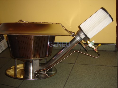 Promiennik gazowy GASOLEC 12 KW  z filtrem