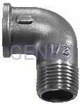 Kolanko 1/2" ko  gw/gz
